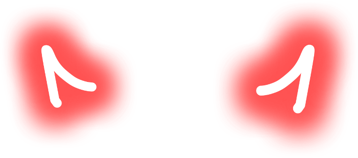 Transparent Devil Horns Transparent Background - Parallel (1024x1024)