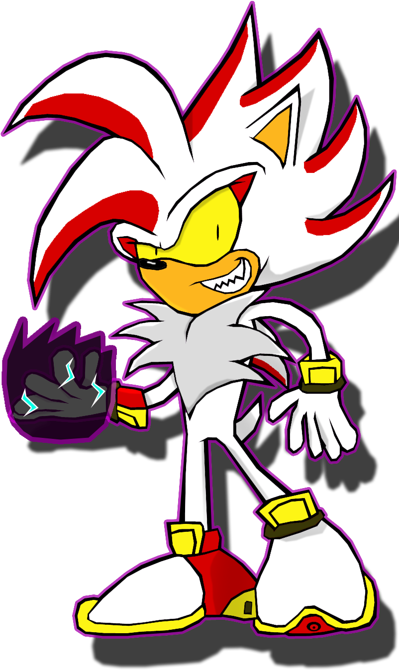 Shadow Profile By Crazyhedgehog - Cartoon (864x1496)