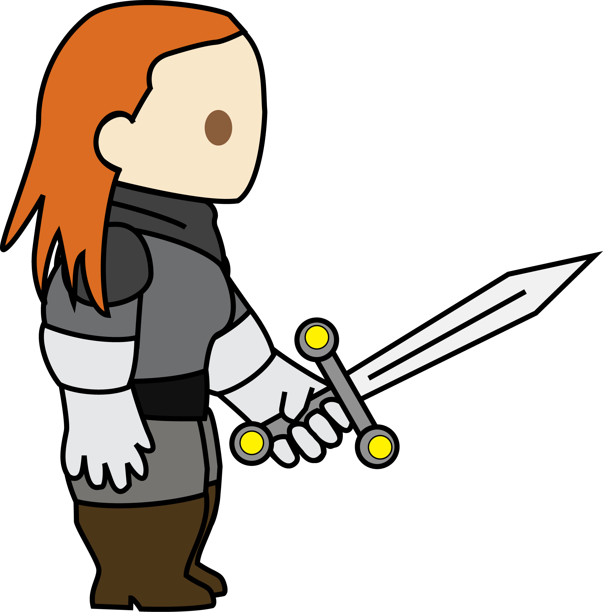 Female Warrior - Cartoon (1977x2006)