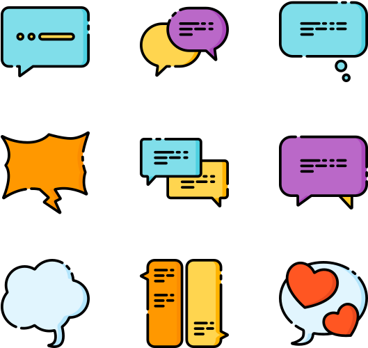 Speech Bubbles - Speech Bubbles (600x564)