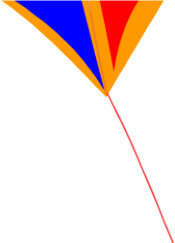 Kite Clipart School - Triangle (640x480)