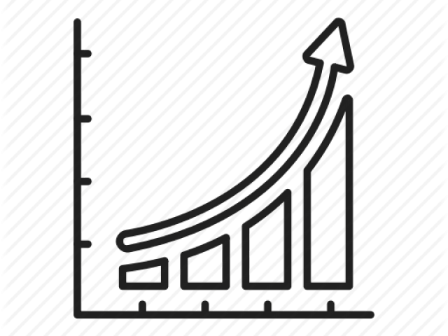 Graph Clipart Exponential Growth - Illustration (640x480)