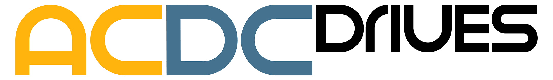 Acdc Drives Logo - Acdc Drives Logo (2164x315)