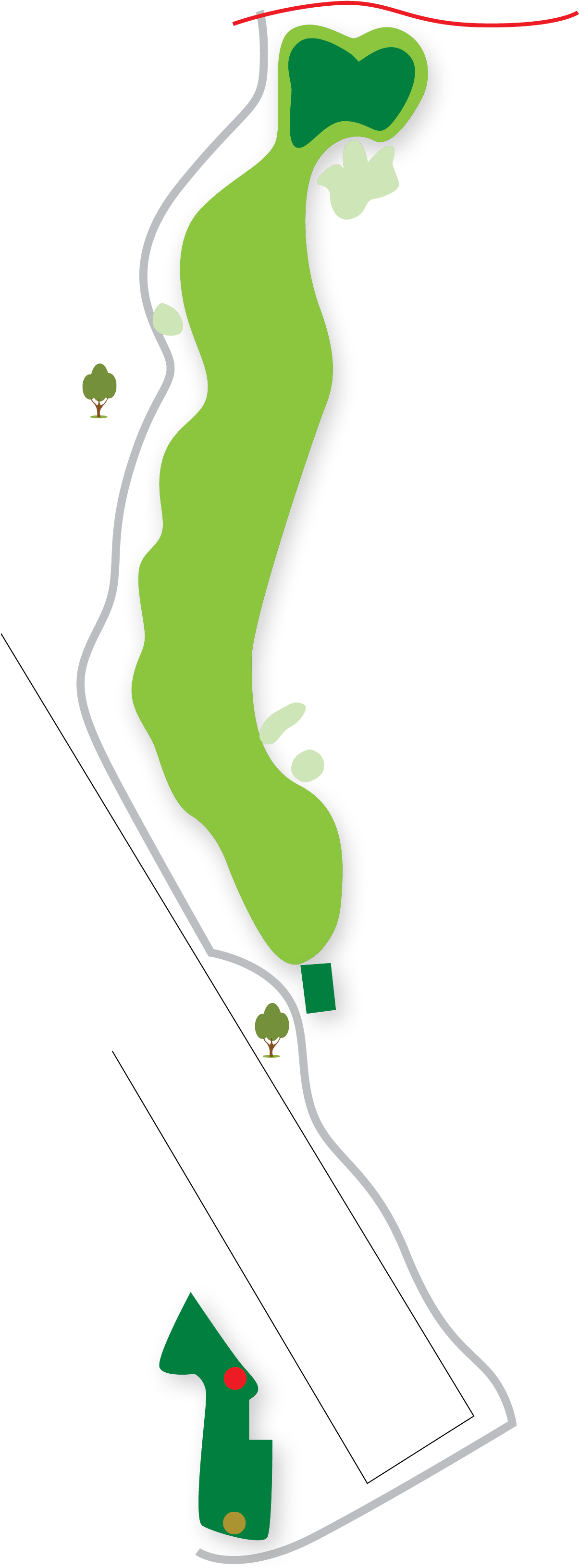 Hole 18 Par - Illustration (2480x3508)