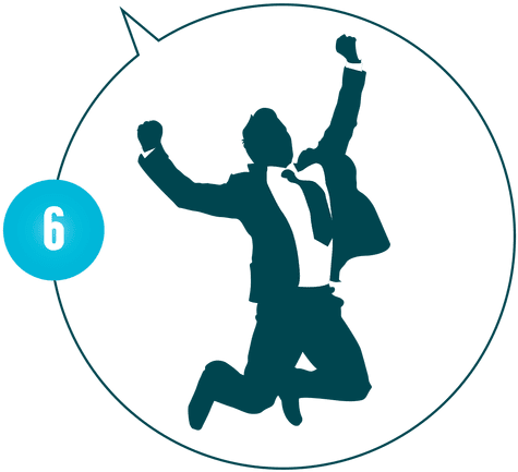 Image Library Business Man Silhouette At Getdrawings - Jumping Happy Stock Businessman (512x512)
