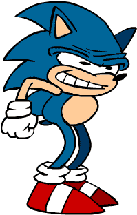 Transparent Mecha Sonic Gif (300x400)
