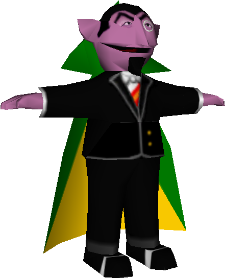 Nintendo - Elmo Count Von Count (750x650)