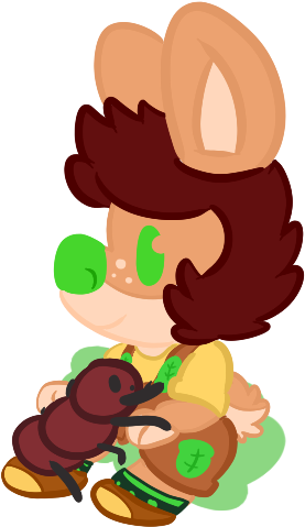 A Seel On Overalls - Cartoon (313x506)