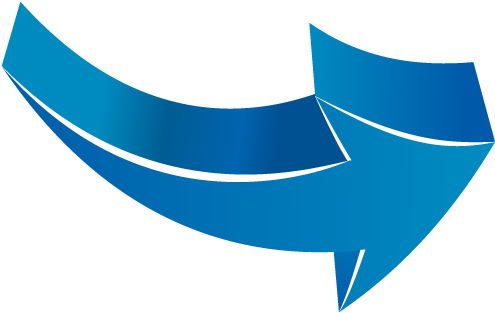 Blue 3d Arrow Png (500x500)