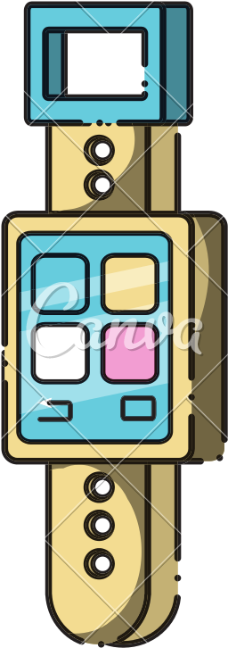 Smartwatch Device Design - Cartoon (800x800)