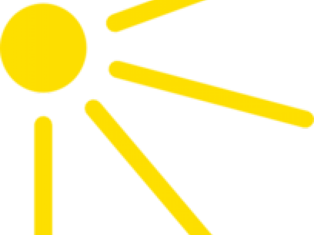 Corner Sun Cliparts - Circle (640x480)