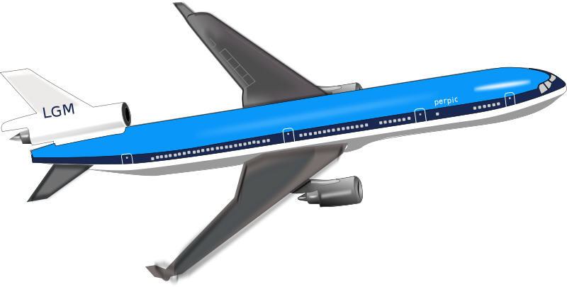 Airplane Clip Art (800x405)