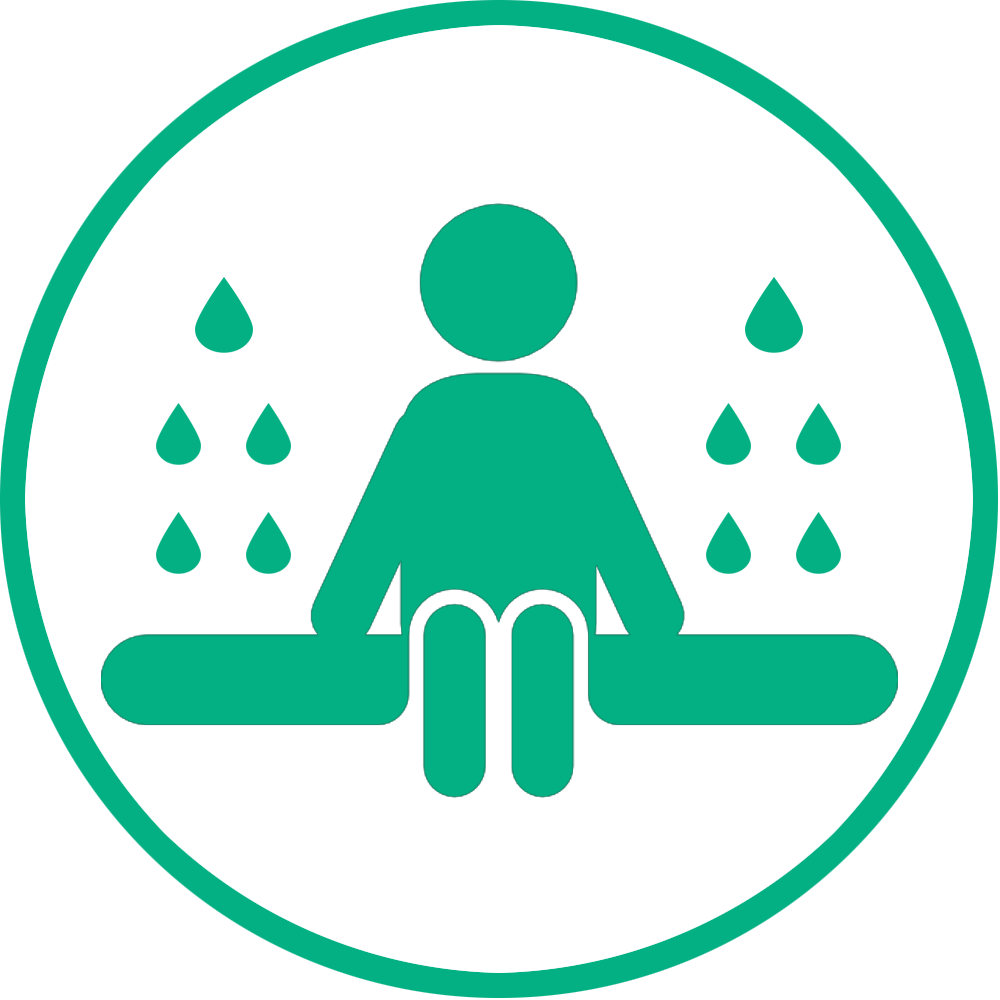 Back Massage - Vector Sauna (1000x1000)