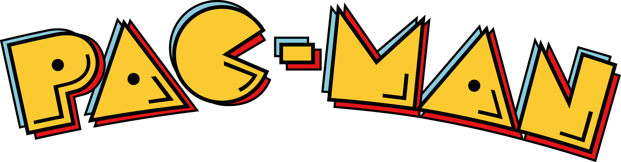 Pac-man - Pacman Logo Svg (2049x535)