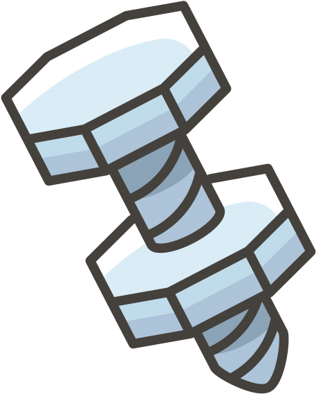 Nut And Bolt Emoji - Mur Baut Vector (866x650)