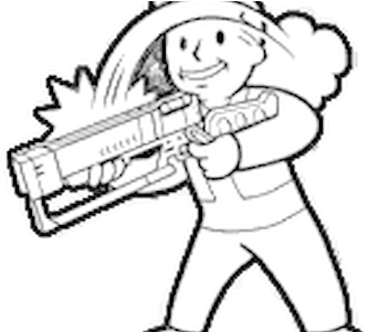 Drawing Halo Fallout - Cartoon (450x300)