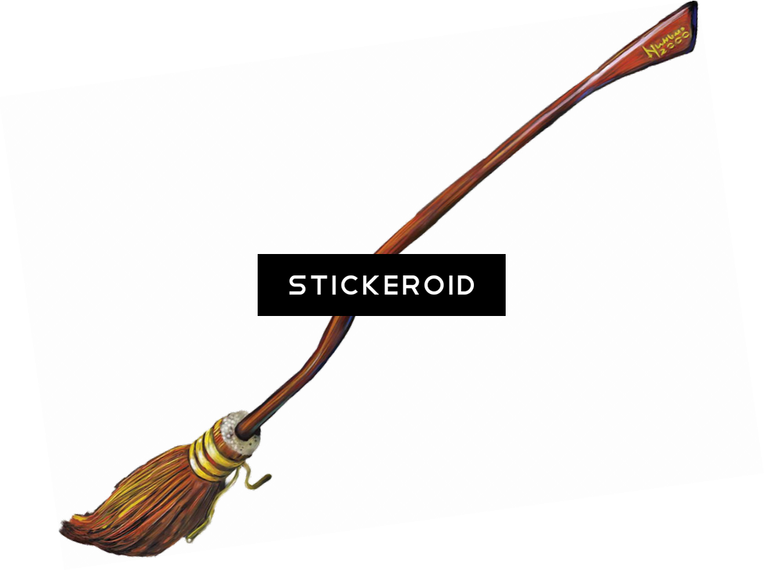 Harry Potter Broom - Illustration (1109x828)