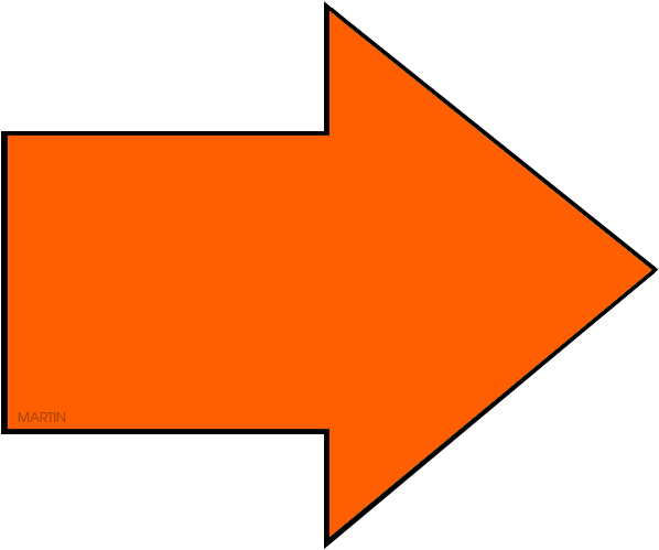 Orange Arrow - Orange Arrow (633x648)
