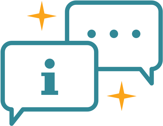 Your Backerkit Guide - Conversation Outline Icon (800x609)