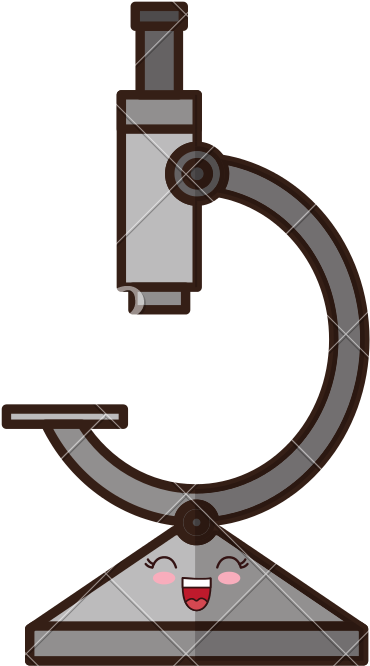 Microscope Icon Image Character - Kawaii Microscope (800x800)