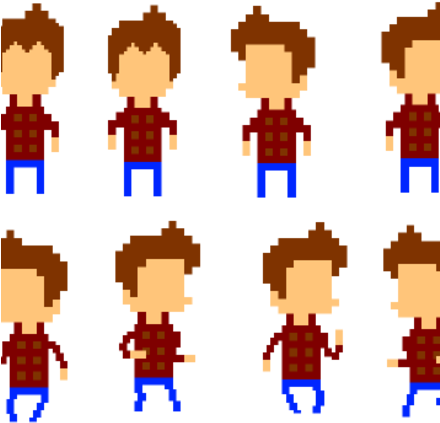 Super Hipster Lumberjack - Cartoon (439x439)