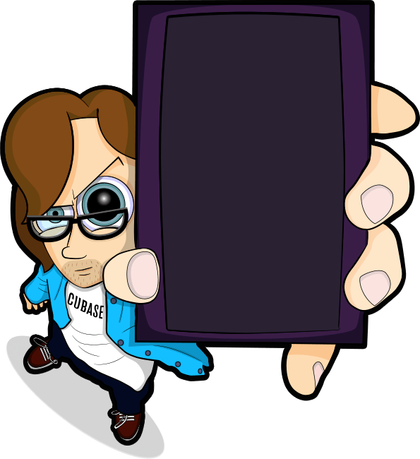 Clipart Studio Recording Engineer - Cartoon (595x650)