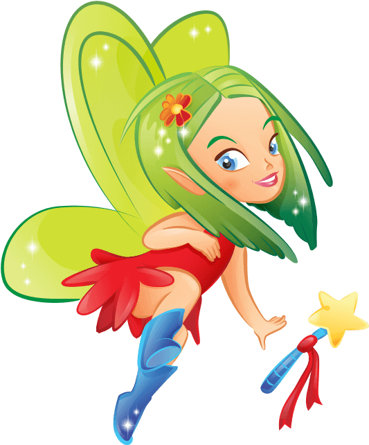 Fairy Clipart Elf - Cartoon (700x700)
