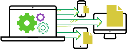 Create Reports Once, Deliver Everywhere - Diagram (470x300)