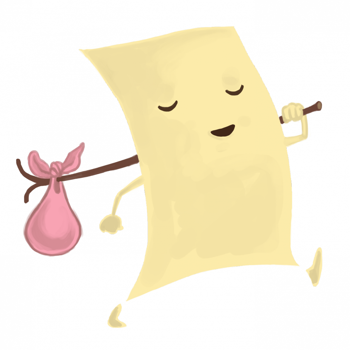 Moving A Page - Illustration (1200x1200)