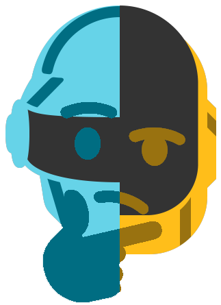 Daft Punk Thinking - Illustration (512x512)