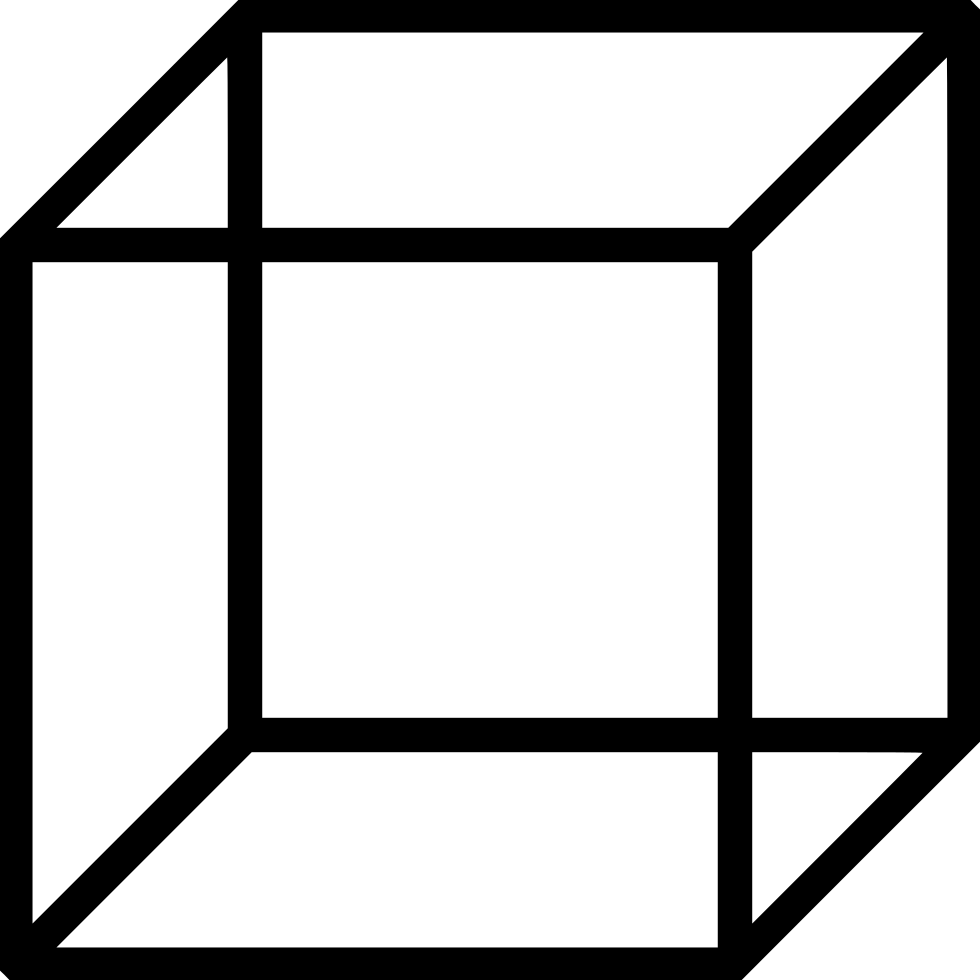 980 X 980 7 - Cube Icon (980x980)
