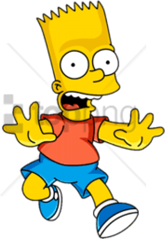 Bart Simpson Falling Transparent - Bart Simpson Png (480x480)