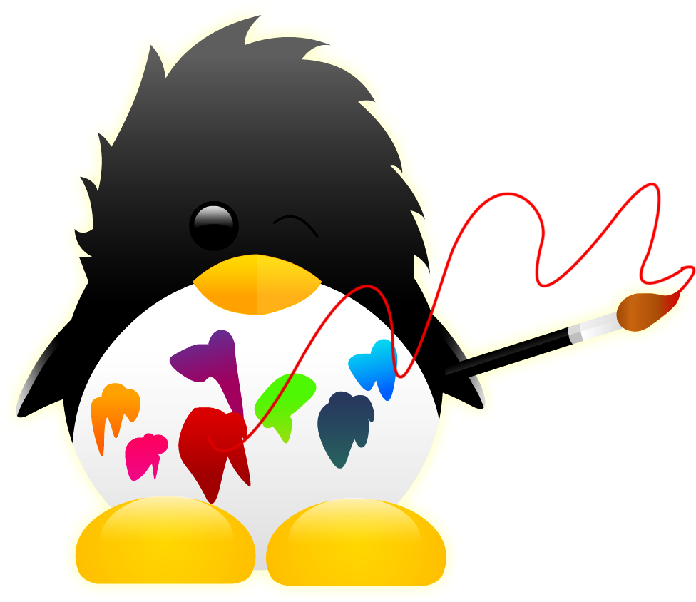 Tunea Tu Linux - Cartoon (1024x1024)