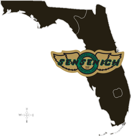 Map-florida - Cartoon (464x486)