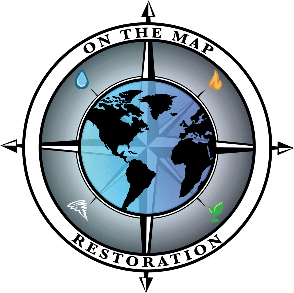 On The Map Restoration - World Map (1067x1067)