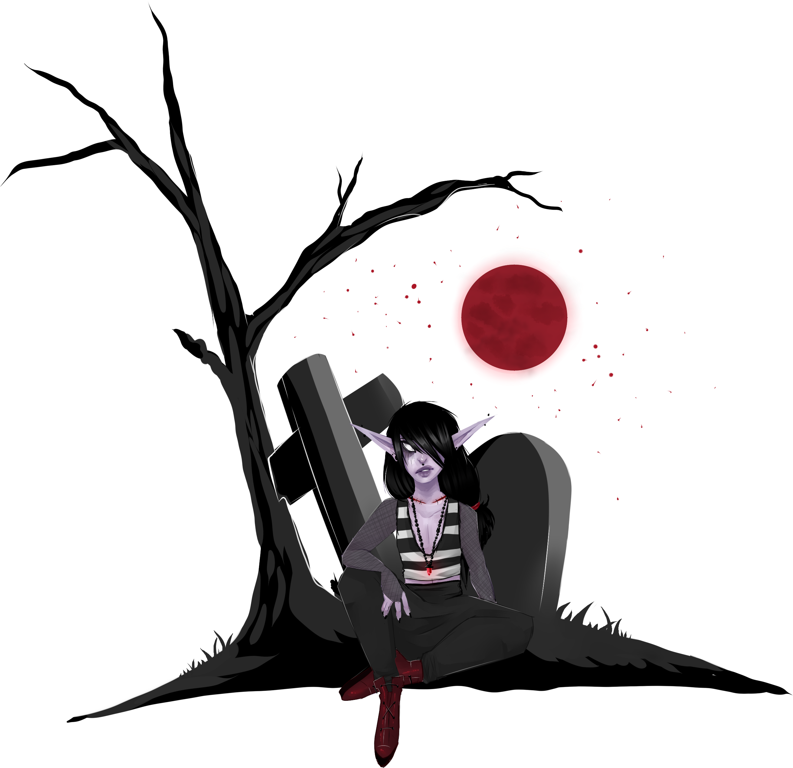 P - Graveyard - Illustration (2672x2654)