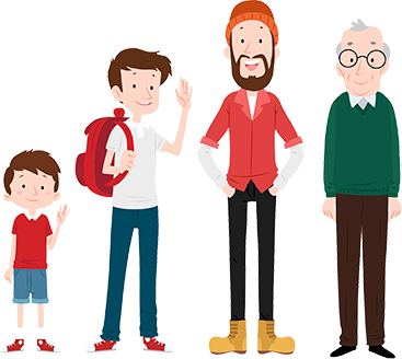 Centerbase Is The Only Fully Integrated, Cloud-based - Flat Design Old Man (367x328)