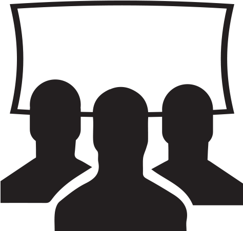 Training Group Icon - Silhouette (500x500)