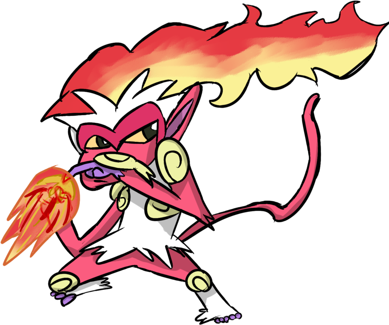 Infernape Mega Punch - Infernape (1024x819)