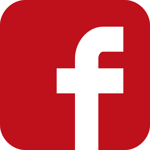 Facebook - Red Facebook Icon Vector (512x512)