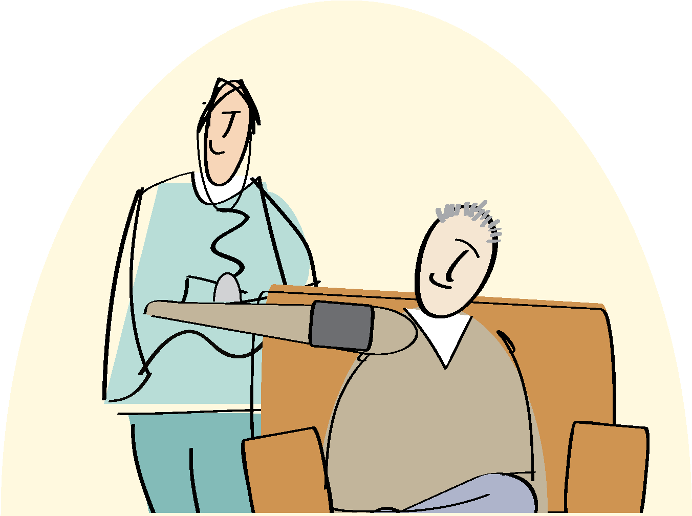 Nurse Illustration - Cartoon (1405x1024)