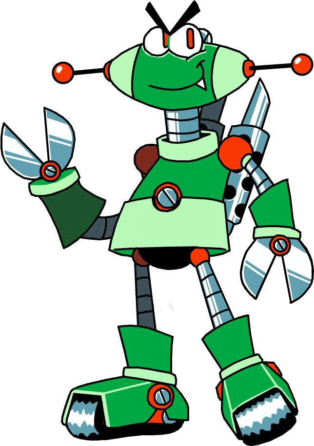 Clancer The Robot Killer By Slick-nick - Cartoon (665x928)