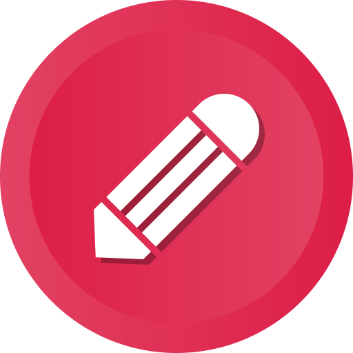 Ios & Web User Interface Multi Circle Flat Vol - Edit Round Icon Png (512x512)