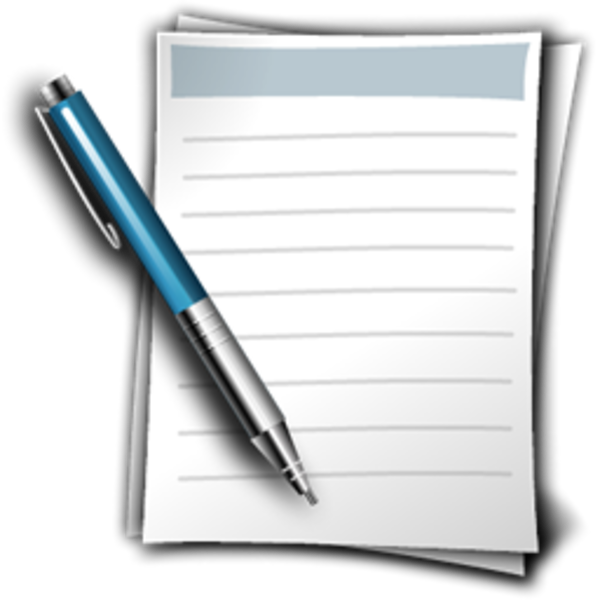 Write Document Image - Icon (600x600)
