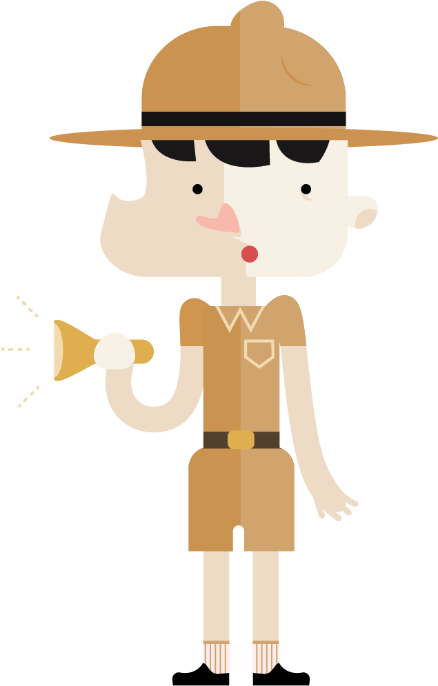 Ranger-runaway - Illustration (1400x1400)