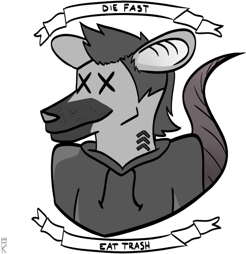 Opossum Drawing Fursonas - Cartoon (894x894)