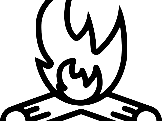 Drawn Campfire Svg - Campfire (640x480)