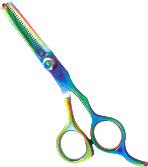 Professional Thinning Scissors Single Side Teeth - Scissors (600x600)