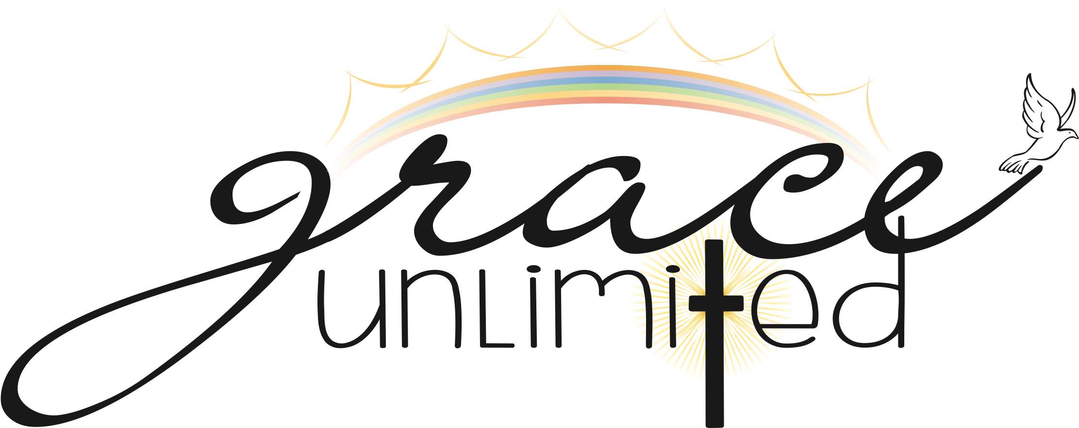 Graceunlimitedlogofinal2 - Calligraphy (2250x900)