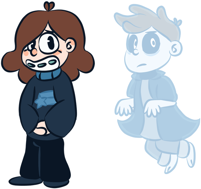 Only Child Au - Cartoon (800x678)